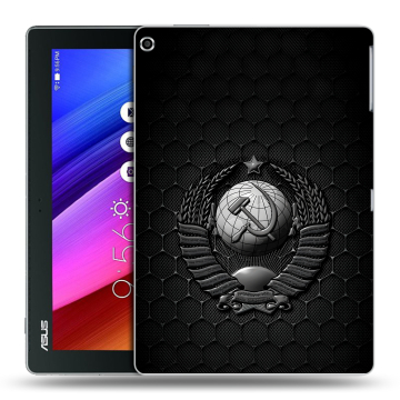Силиконовый чехол на ASUS ZenPad 10 с принтом Герб Флаг СССР Силиконовый чехол на ASUS ZenPad 10 с принтом Герб Флаг СССР