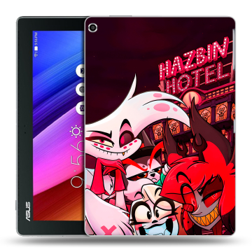 Силиконовый чехол на ASUS ZenPad 10 с принтом Hazbin Hotel Отель Хазбин Силиконовый чехол на ASUS ZenPad 10 с принтом Hazbin Hotel Отель Хазбин