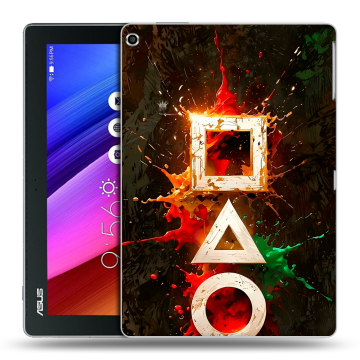 Силиконовый чехол на ASUS ZenPad 10 с принтом Squid Game Игра кальмара Силиконовый чехол на ASUS ZenPad 10 с принтом Squid Game Игра кальмара