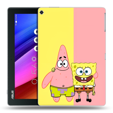 Силиконовый чехол на ASUS ZenPad 10 с принтом Спанч боб Спанчбоб Силиконовый чехол на ASUS ZenPad 10 с принтом Спанч боб Спанчбоб