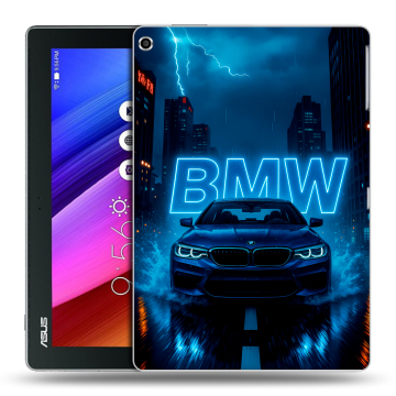 Силиконовый чехол на ASUS ZenPad 10 с принтом BMW БМВ Силиконовый чехол на ASUS ZenPad 10 с принтом BMW БМВ