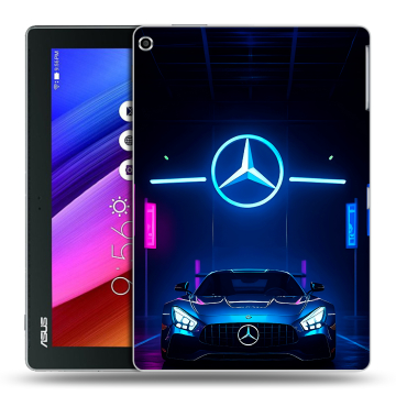 Силиконовый чехол на ASUS ZenPad 10 с принтом Mercedes Мерседес Силиконовый чехол на ASUS ZenPad 10 с принтом Mercedes Мерседес