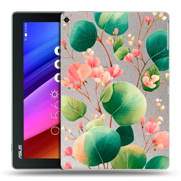 Силиконовый чехол на ASUS ZenPad 10 с принтом женский