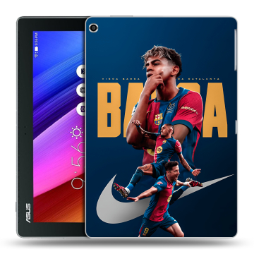 Силиконовый чехол на ASUS ZenPad 10 с принтом Барселона Barca Yamal Силиконовый чехол на ASUS ZenPad 10 с принтом Барселона Barca Yamal