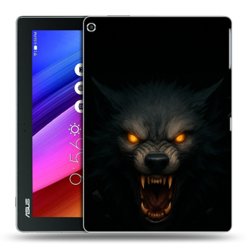Силиконовый чехол на ASUS ZenPad 10 с принтом Волк