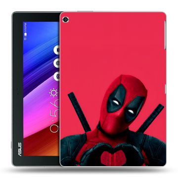 Силиконовый чехол на ASUS ZenPad 10 с принтом Дедпул Deadpool