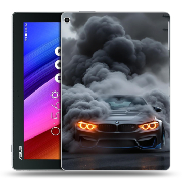 Силиконовый чехол на ASUS ZenPad 10 с принтом BMW БМВ