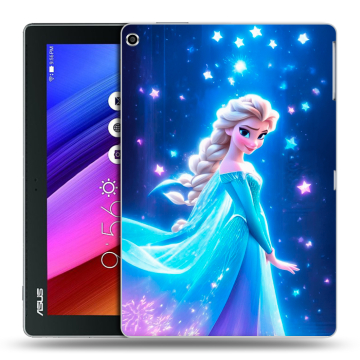 Силиконовый чехол на ASUS ZenPad 10 с принтом Холодное сердце Frozen Силиконовый чехол на ASUS ZenPad 10 с принтом Холодное сердце Frozen