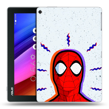Силиконовый чехол на ASUS ZenPad 10 с принтом Spiderman Человек паук