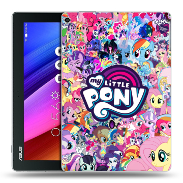 Силиконовый чехол на ASUS ZenPad 10 с принтом My little pony Дружба чудо Силиконовый чехол на ASUS ZenPad 10 с принтом My little pony Дружба чудо