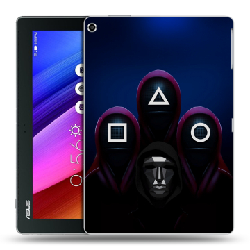 Силиконовый чехол на ASUS ZenPad 10 с принтом Игра Кальмара