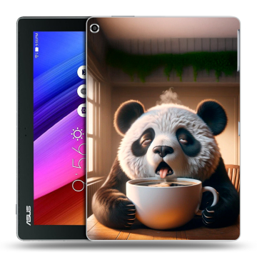 Силиконовый чехол на ASUS ZenPad 10 с принтом смешная панда Силиконовый чехол на ASUS ZenPad 10 с принтом смешная панда