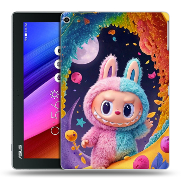 Силиконовый чехол на ASUS ZenPad 10 с принтом Labubu Лабубу