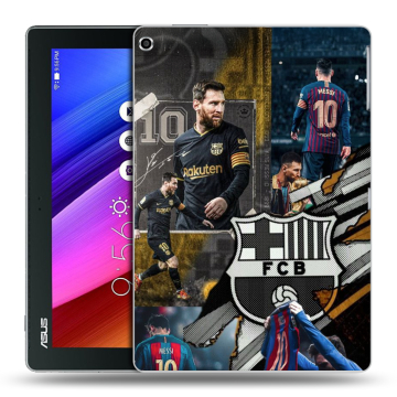 Силиконовый чехол на ASUS ZenPad 10 с принтом Messi Barcelona Силиконовый чехол на ASUS ZenPad 10 с принтом Messi Barcelona