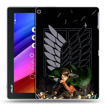 Силиконовый чехол на ASUS ZenPad 10 с принтом Атака титанов Силиконовый чехол на ASUS ZenPad 10 с принтом Атака титанов