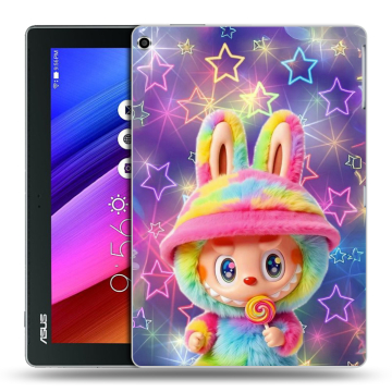 Силиконовый чехол на ASUS ZenPad 10 с принтом Labubu Лабубу Силиконовый чехол на ASUS ZenPad 10 с принтом Labubu Лабубу
