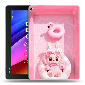 Силиконовый чехол на ASUS ZenPad 10 с принтом Labubu Лабубу Силиконовый чехол на ASUS ZenPad 10 с принтом Labubu Лабубу