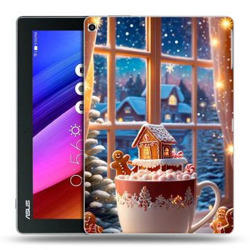 Силиконовый чехол на ASUS ZenPad 10 с принтом Новый год