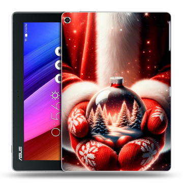 Силиконовый чехол на ASUS ZenPad 10 с принтом Новый год