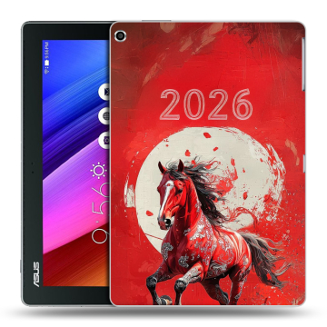 Силиконовый чехол на ASUS ZenPad 10 с принтом Новый год