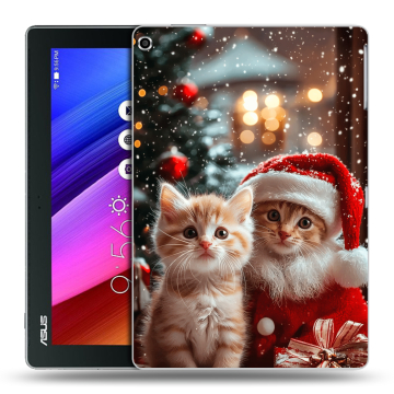 Силиконовый чехол на ASUS ZenPad 10 с принтом Новый год
