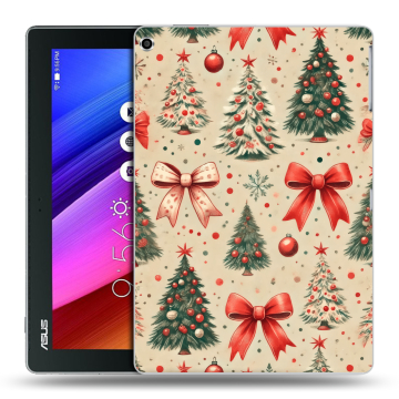 Силиконовый чехол на ASUS ZenPad 10 с принтом Новый год