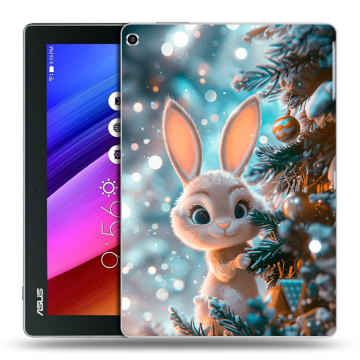Силиконовый чехол на ASUS ZenPad 10 с принтом Новый год
