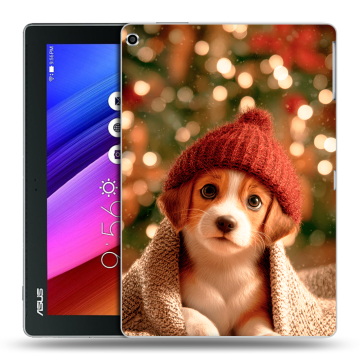 Силиконовый чехол на ASUS ZenPad 10 с принтом Новый год