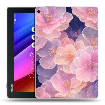 Силиконовый чехол на ASUS ZenPad 10 с принтом женский