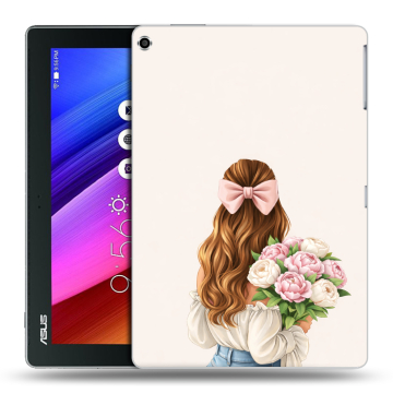 Силиконовый чехол на ASUS ZenPad 10 с принтом женский Силиконовый чехол на ASUS ZenPad 10 с принтом женский