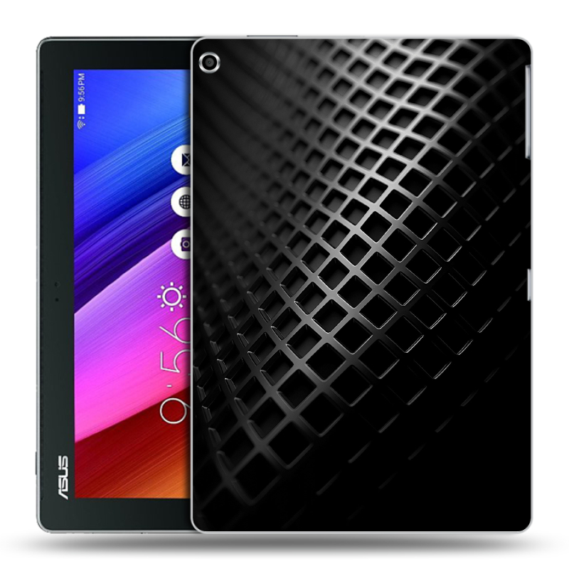 Силиконовый чехол на планшета ASUS ZenPad 10 с принтом Текстура металла Силиконовый чехол на планшета ASUS ZenPad 10 с принтом Текстура металла
