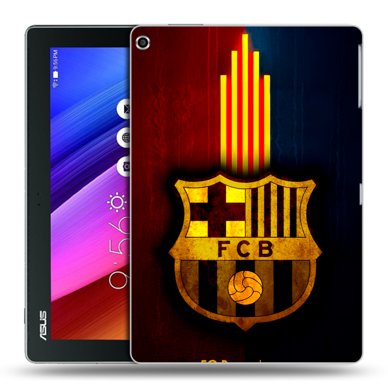 Силиконовый чехол на ASUS ZenPad 10 с принтом Барселона Barcelona Силиконовый чехол на ASUS ZenPad 10 с принтом Барселона Barcelona
