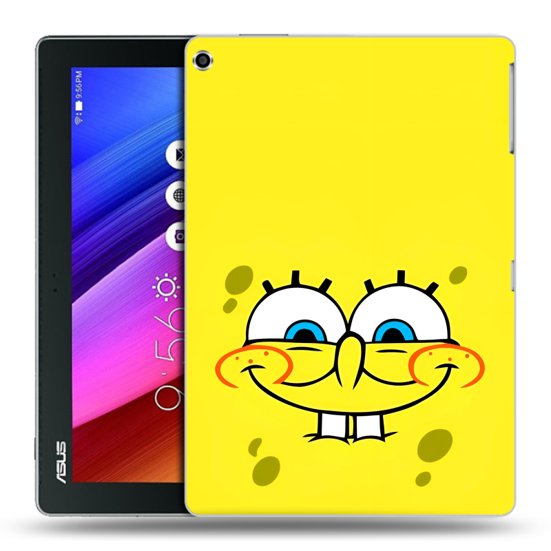 Силиконовый чехол на ASUS ZenPad 10 с принтом спанчбоб спанч боб Силиконовый чехол на ASUS ZenPad 10 с принтом спанчбоб спанч боб