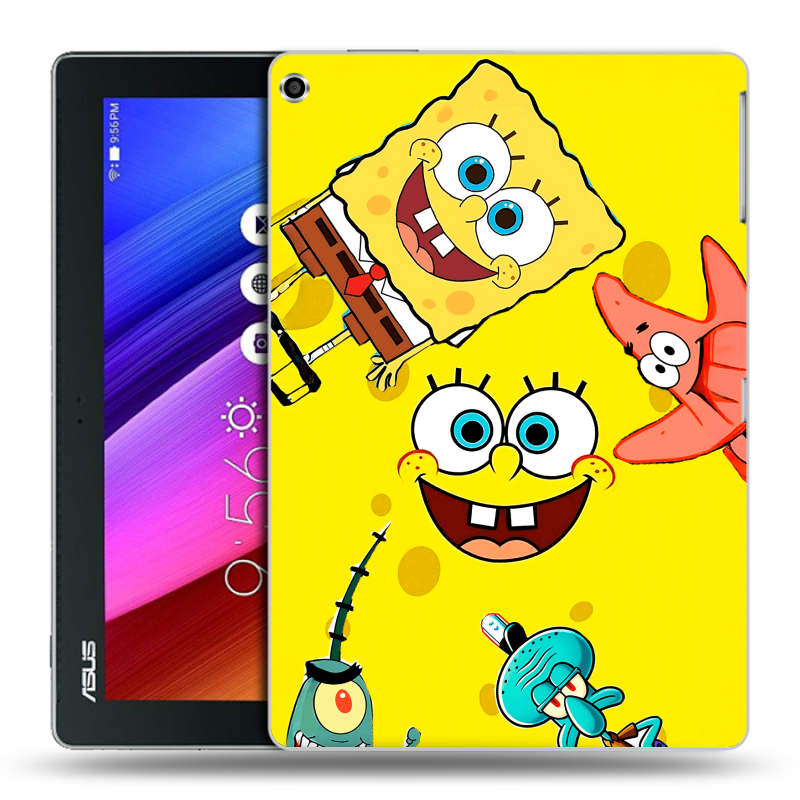 Силиконовый чехол на ASUS ZenPad 10 с принтом Спанч боб Спанчбоб Силиконовый чехол на ASUS ZenPad 10 с принтом Спанч боб Спанчбоб