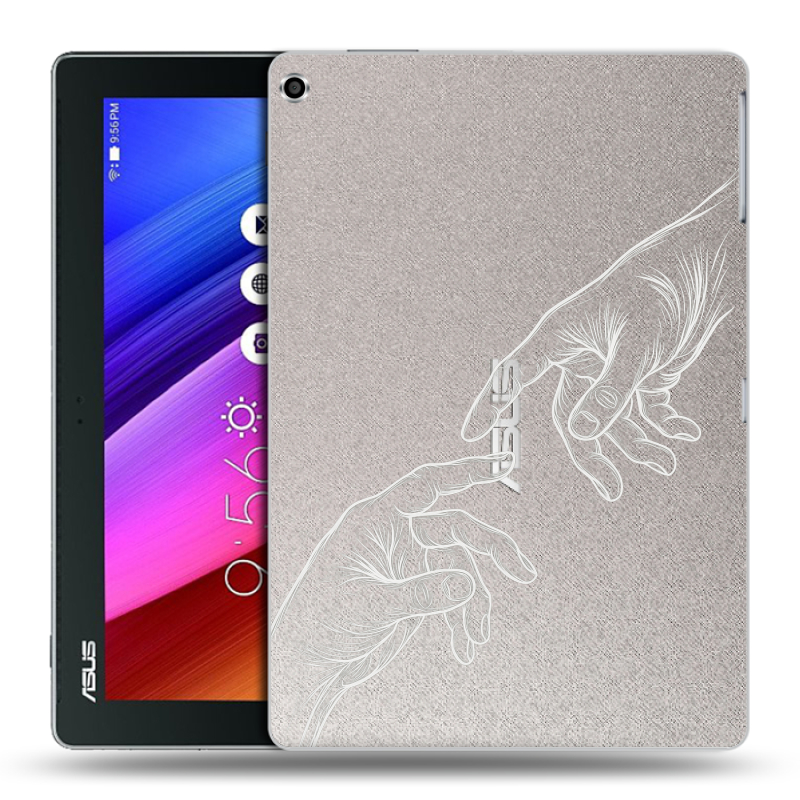 Силиконовый чехол на ASUS ZenPad 10 с принтом Сотворение мира Силиконовый чехол на ASUS ZenPad 10 с принтом Сотворение мира