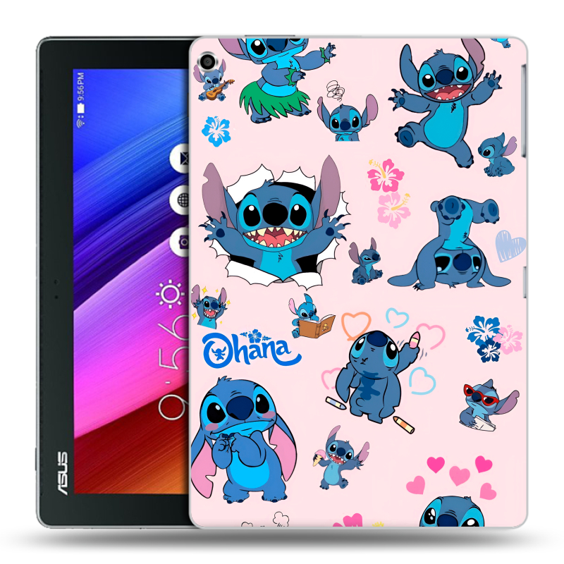 Силиконовый чехол на ASUS ZenPad 10 с принтом Лило и Стич Силиконовый чехол на ASUS ZenPad 10 с принтом Лило и Стич