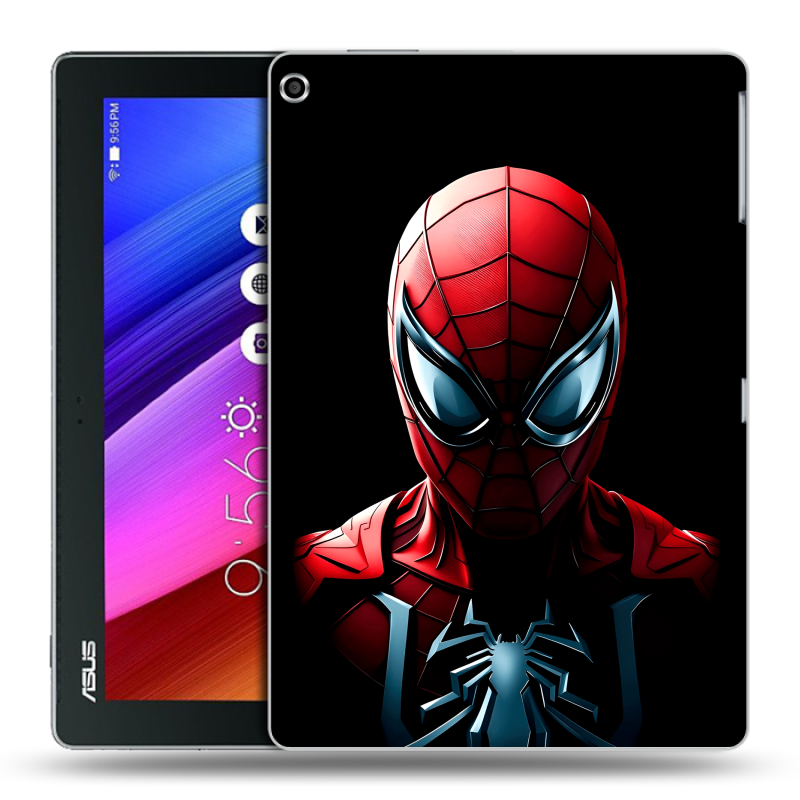 Силиконовый чехол на ASUS ZenPad 10 с принтом Spiderman Человек паук Силиконовый чехол на ASUS ZenPad 10 с принтом Spiderman Человек паук