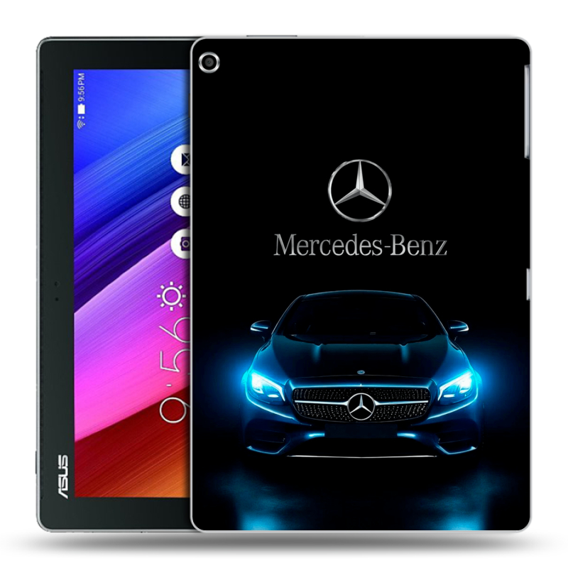 Силиконовый чехол на ASUS ZenPad 10 с принтом Mercedes Мерседес Силиконовый чехол на ASUS ZenPad 10 с принтом Mercedes Мерседес