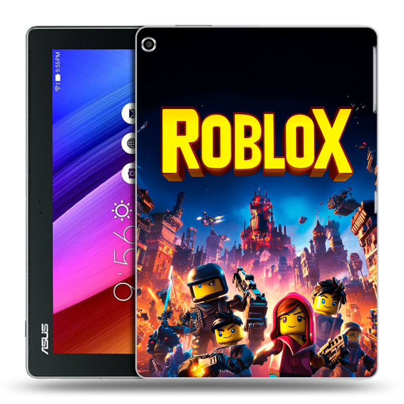 Силиконовый чехол на ASUS ZenPad 10 с принтом Roblox Роблокс Силиконовый чехол на ASUS ZenPad 10 с принтом Roblox Роблокс