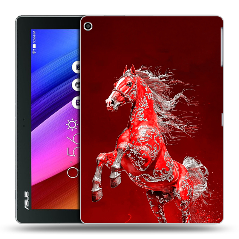 Силиконовый чехол на ASUS ZenPad 10 с принтом Новый год Силиконовый чехол на ASUS ZenPad 10 с принтом Новый год