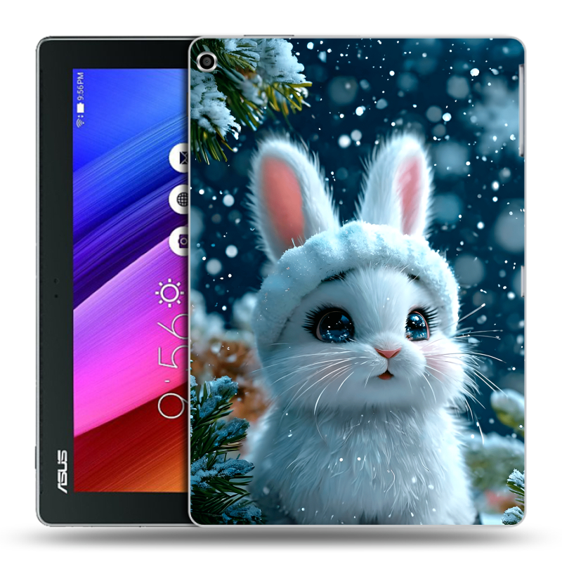 Силиконовый чехол на ASUS ZenPad 10 с принтом Новый год Силиконовый чехол на ASUS ZenPad 10 с принтом Новый год