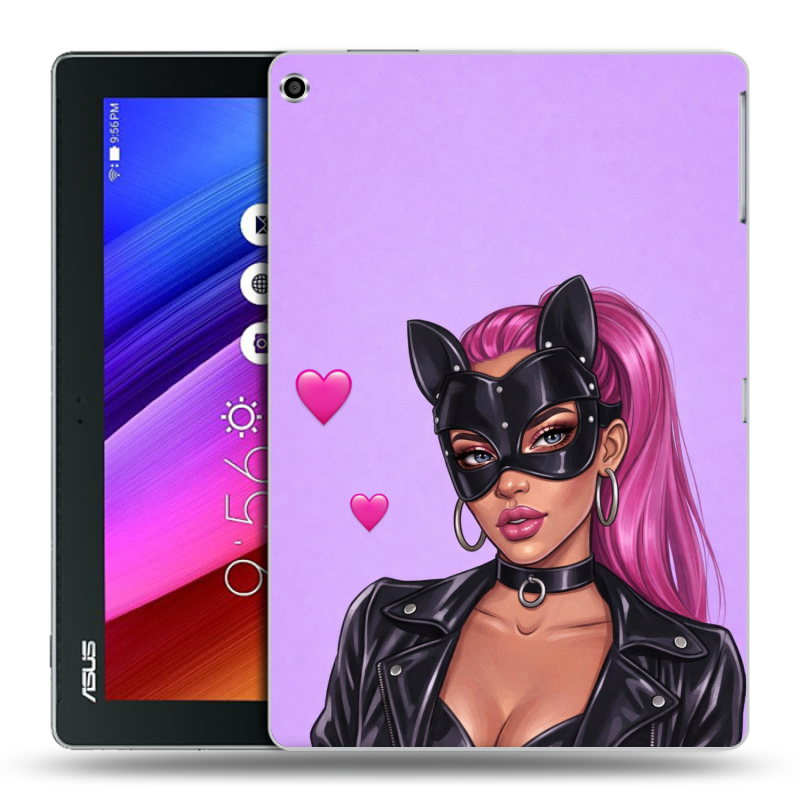 Силиконовый чехол на ASUS ZenPad 10 с принтом женский Силиконовый чехол на ASUS ZenPad 10 с принтом женский