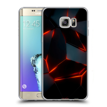 Пластиковый чехол на Samsung Galaxy S6 Edge Plus с принтом Яркие абстракции Пластиковый чехол на Samsung Galaxy S6 Edge Plus с принтом Яркие абстракции