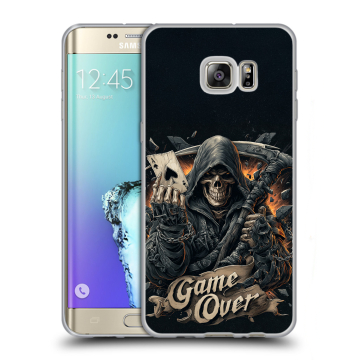 Пластиковый чехол на Samsung Galaxy S6 Edge Plus с принтом Скелет карты Пластиковый чехол на Samsung Galaxy S6 Edge Plus с принтом Скелет карты