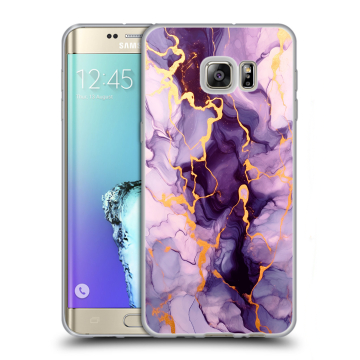 Пластиковый чехол на Samsung Galaxy S6 Edge Plus с принтом Мрамор Пластиковый чехол на Samsung Galaxy S6 Edge Plus с принтом Мрамор