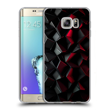 Пластиковый чехол на Samsung Galaxy S6 Edge Plus с принтом Абстракция Пластиковый чехол на Samsung Galaxy S6 Edge Plus с принтом Абстракция