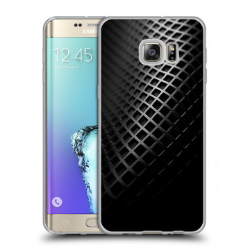 Пластиковый чехол на Samsung Galaxy S6 Edge Plus с принтом Текстура металла Пластиковый чехол на Samsung Galaxy S6 Edge Plus с принтом Текстура металла