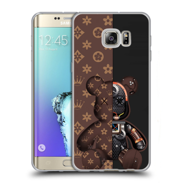 Пластиковый чехол на Samsung Galaxy S6 Edge Plus с принтом Луи робот Пластиковый чехол на Samsung Galaxy S6 Edge Plus с принтом Луи робот