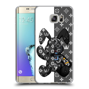 Пластиковый чехол на Samsung Galaxy S6 Edge Plus с принтом Луи робот Пластиковый чехол на Samsung Galaxy S6 Edge Plus с принтом Луи робот