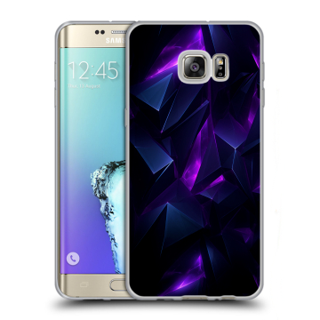 Пластиковый чехол на Samsung Galaxy S6 Edge Plus с принтом Абстракиция